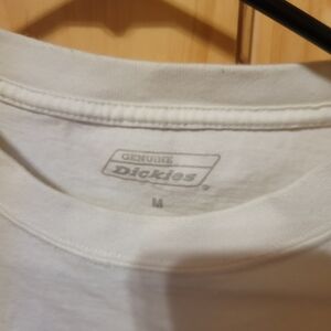 Dickies Men's Classic White & Black Tee